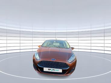 SPOTICAR Ford Fiesta 5p 1.0 Ecoboost 125ch S&s Titanium Occasion - Citadine Essence Marron - Pontacq - 1203802570_2
