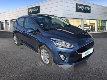 SPOTICAR Ford Fiesta 1.0 Ecoboost 100 Ch S&s Bvm6 Cool & Connect Occasion - Citadine Essence Bleu - Saint Claude - 1203808181_3