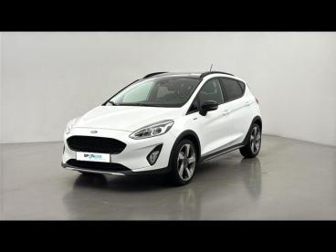 SPOTICAR Ford Fiesta 1.0 Ecoboost 100ch S&s Pack Bva Euro6.2 Occasion - Citadine Essence Blanc Glacier - Bassussarry - 1203814274_1