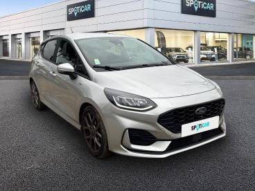 SPOTICAR Ford Fiesta 1.0 Flexifuel 95 Ch S&s Bvm6 St-line Occasion - Citadine Essence Gris - Hyeres - 1203824957_3