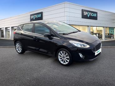 SPOTICAR Ford Fiesta 1.0 Ecoboost 95ch Titanium X 5p Occasion - Citadine Essence Noir Agate - Reims - 1203834526_3