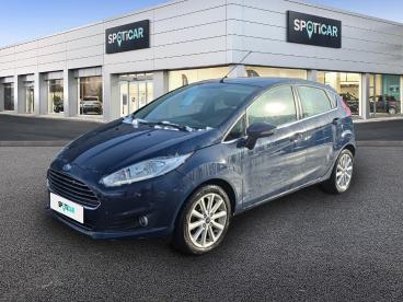SPOTICAR Ford Fiesta 1.0 Ecoboost 125ch Stop&start Titanium 5p Occasion - Citadine Essence Bleu - Saint Jean De Maurienne - 1203843018_1