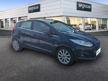 SPOTICAR Ford Fiesta 1.0 Ecoboost 125ch Stop&start Titanium 5p Occasion - Citadine Essence Bleu - Saint Jean De Maurienne - 1203843018_3