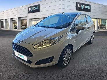 SPOTICAR Ford Fiesta 1.0 80ch Stop&start Titanium 3p Occasion - Citadine Essence Blanc Glacier - Toulouse - 1203849156_1