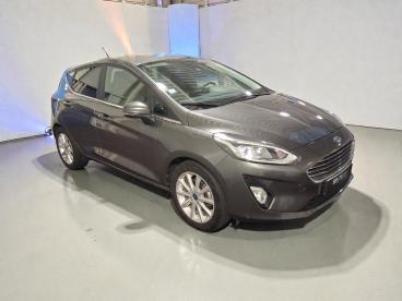 SPOTICAR Ford Fiesta 1.0 Ecoboost 95ps S/s Titanium Occasion - Citadine Essence Gris Foncé - Etaples - 1203849524_3