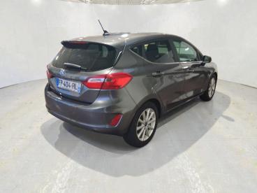 SPOTICAR Ford Fiesta 1.0 Ecoboost 95ps S/s Titanium Occasion - Citadine Essence Gris Foncé - Etaples - 1203849524_4