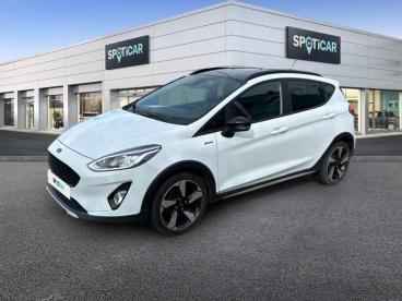 SPOTICAR Ford Fiesta 1.0 Flexifuel 95ch St-line 3p Occasion - Citadine Gpl Blanc Glacier - Ales - 1203868815_1