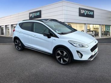 SPOTICAR Ford Fiesta 1.0 Flexifuel 95ch St-line 3p Occasion - Citadine Gpl Blanc Glacier - Ales - 1203868815_3