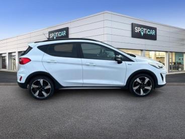 SPOTICAR Ford Fiesta 1.0 Flexifuel 95ch St-line 3p Occasion - Citadine Gpl Blanc Glacier - Ales - 1203868815_4