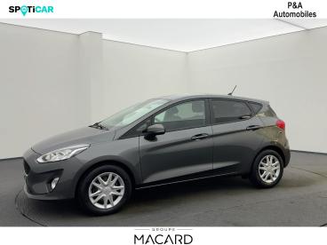 SPOTICAR Ford Fiesta 1.0 Ecoboost 95ch Cool & Connect 5p Occasion - Citadine Essence Peinture Métallisée Gris Solar - Montauban - 1203868849_2