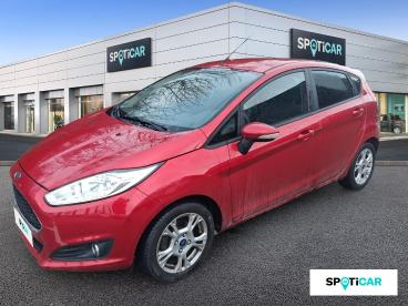 SPOTICAR Ford Fiesta 1.0 Ecoboost 100 S&s Business Nav Occasion - Citadine Essence Rouge - Digne Les Bains - 1203883973_1