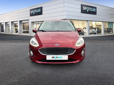 SPOTICAR Ford Fiesta 1.0 Ecoboost 100 Ch S&s Bvm6 Titanium Occasion - Citadine Essence Rouge - Evreux - 1203895032_2