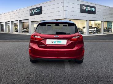 SPOTICAR Ford Fiesta 1.0 Ecoboost 100 Ch S&s Bvm6 Titanium Occasion - Citadine Essence Rouge - Evreux - 1203895032_5