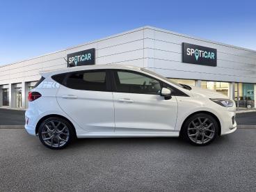 SPOTICAR Ford Fiesta 1.0 Flexifuel 95ch St-line X 5p Occasion - Citadine Gpl Blanc Glacier - Dechy - 1203898435_2
