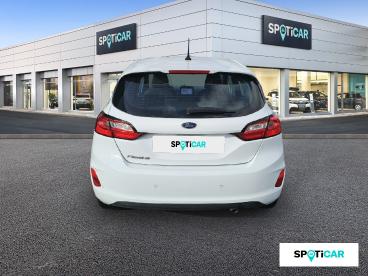 SPOTICAR Ford Fiesta 1.1 75ch  Cool & Connect 5p Occasion - Citadine Essence Blanc Glacier - Mouilleron Le Captif - 1203907011_5