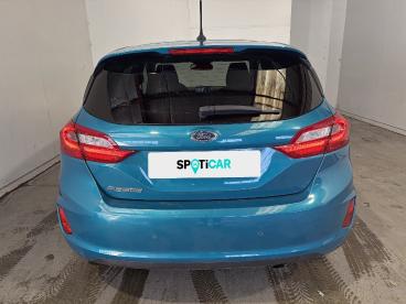 SPOTICAR Ford Fiesta 1.0 Ecoboost 100ch Stop&start Trend 5p Occasion - Citadine Essence Bleu Impact - Bollene - 1203946099_5
