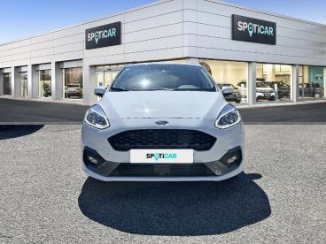 SPOTICAR Ford Fiesta 1.0 Ecoboost 125ch Mhev St-line 5p Occasion - Citadine Hybride Blanc Glacier - La Tour D Aigues - 1203949830_2