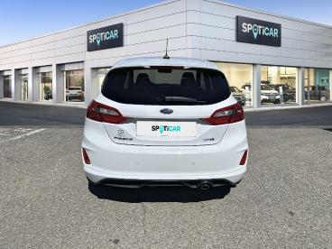 SPOTICAR Ford Fiesta 1.0 Ecoboost 125ch Mhev St-line 5p Occasion - Citadine Hybride Blanc Glacier - La Tour D Aigues - 1203949830_5