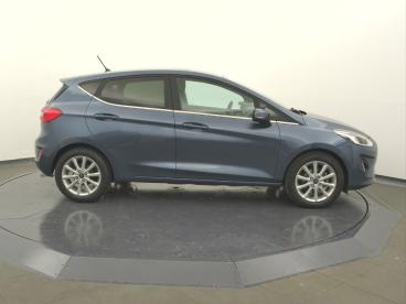 SPOTICAR Ford Fiesta 1.0 Ecoboost 100 Ch S&s Bvm6 Titanium Occasion - Citadine Essence Bleu - Angers - 1203958554_4