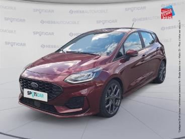 SPOTICAR Ford Fiesta 1.0 Flexifuel 95ch St-line 5p Occasion - Citadine Gpl Rouge Racing - Franois - 1203962066_1