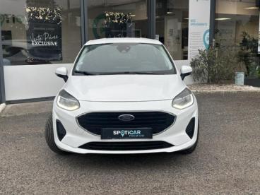 SPOTICAR Ford Fiesta 1.0 Flexifuel 95ch Cool & Connect 5p Occasion - Citadine Gpl Blanc Glacier - Bretigny Sur Orge - 1203975961_2