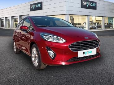 SPOTICAR Ford Fiesta 1.0 Ecoboost 100ch S/s Titanium Occasion - Citadine Essence Rouge - Hyeres - 1203982751_3