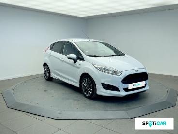 SPOTICAR Ford Fiesta 1.0 Ecoboost 100 S&s St-line Occasion - Citadine Essence Blanc - Tarbes - 1203984596_3