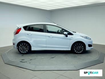 SPOTICAR Ford Fiesta 1.0 Ecoboost 100 S&s St-line Occasion - Citadine Essence Blanc - Tarbes - 1203984596_4