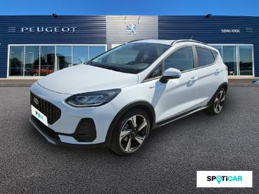 SPOTICAR Ford Fiesta 1.0 Flexifuel 95ch Active X 5p Occasion - Citadine Gpl Blanc Glacier - Limoges - 1203995420_1