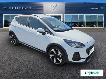 SPOTICAR Ford Fiesta 1.0 Flexifuel 95ch Active X 5p Occasion - Citadine Gpl Blanc Glacier - Limoges - 1203995420_3