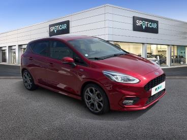 SPOTICAR Ford Fiesta 1.0 Ecoboost 95ch St-line (type 09-20)  5 Portes Occasion - Citadine Essence Rouge - Chateaubriant - 1204000189_3