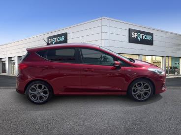 SPOTICAR Ford Fiesta 1.0 Ecoboost 95ch St-line (type 09-20)  5 Portes Occasion - Citadine Essence Rouge - Chateaubriant - 1204000189_4