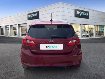 SPOTICAR Ford Fiesta 1.0 Ecoboost 95ch St-line (type 09-20)  5 Portes Occasion - Citadine Essence Rouge - Chateaubriant - 1204000189_5