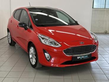 SPOTICAR Ford Fiesta 1.0 Ecoboost 100ch Stop&start Titanium 5p Occasion - Citadine Essence Rouge Racing - Illzach - 1204003773_3