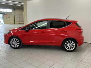 SPOTICAR Ford Fiesta 1.0 Ecoboost 100ch Stop&start Titanium 5p Occasion - Citadine Essence Rouge Racing - Illzach - 1204003773_4