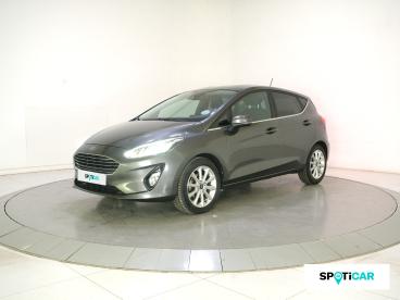 SPOTICAR Ford Fiesta 1.0 Ecoboost 95 Ch S&s Bvm6 Titanium Occasion - Citadine Essence Gris - La roche sur yon - 1204092000_1