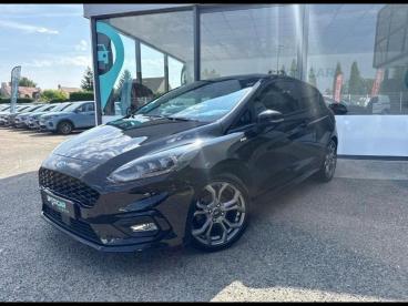 SPOTICAR Ford Fiesta 1.0 Ecoboost Hybrid 155ch St-line X 3p Occasion - Citadine Hybride Noir Agate Métallisée - Bretigny Sur Orge - 1204120617_1
