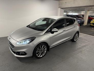 SPOTICAR Ford Fiesta 1.0 Ecoboost 100ch Stop&start Vignale Bva 5p Euro6 Occasion - Citadine Essence Gris Lunaire - Montlhery - 1204150330_1