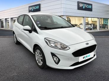 SPOTICAR Ford Fiesta 1.0 Ecoboost 100 Ch S&s Bvm6 Trend Occasion - Citadine Essence Blanc - Bondy - 1204154050_3