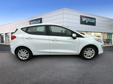 SPOTICAR Ford Fiesta 1.0 Ecoboost 100 Ch S&s Bvm6 Trend Occasion - Citadine Essence Blanc - Bondy - 1204154050_4