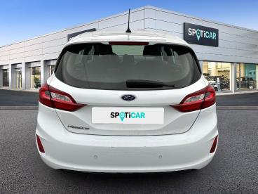 SPOTICAR Ford Fiesta 1.0 Ecoboost 100 Ch S&s Bvm6 Trend Occasion - Citadine Essence Blanc - Bondy - 1204154050_5
