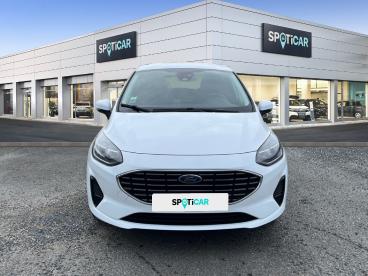 SPOTICAR Ford Fiesta 1.0 Flexifuel 95 Ch S&s Bvm6 Titanium Business Occasion - Citadine Essence Blanc  - Saint Leonard - 1204159479_2