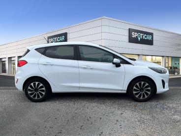 SPOTICAR Ford Fiesta 1.0 Flexifuel 95 Ch S&s Bvm6 Titanium Business Occasion - Citadine Essence Blanc  - Saint Leonard - 1204159479_4