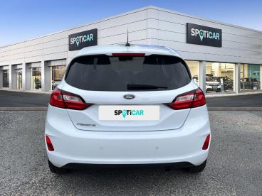 SPOTICAR Ford Fiesta 1.0 Flexifuel 95 Ch S&s Bvm6 Titanium Business Occasion - Citadine Essence Blanc  - Saint Leonard - 1204159479_5
