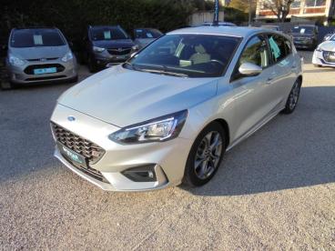 SPOTICAR Ford Focus 1.0 Ecoboost 125ch St-line Occasion - Berline Essence Gris Lunaire Métallisé - Bagnols Sur Ceze - 1203235265_1