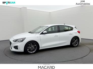 SPOTICAR Ford Focus 1.0 Ecoboost 125ch St-line Occasion - Berline Essence Blanc Glacier - Boe - 1203428369_2