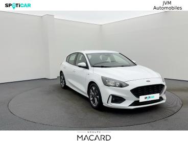 SPOTICAR Ford Focus 1.0 Ecoboost 125ch St-line Occasion - Berline Essence Blanc Glacier - Boe - 1203428369_4