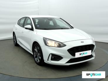 SPOTICAR Ford Focus 1.0 Ecoboost 125ch St-line Business Occasion - Berline Essence Blanc Glacier - Eybens - 1203553505_3