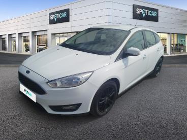 SPOTICAR Ford Focus 1.5 Tdci 120 S&s Business Nav Occasion - Berline Diesel Blanc - Argentan - 1203578472_1