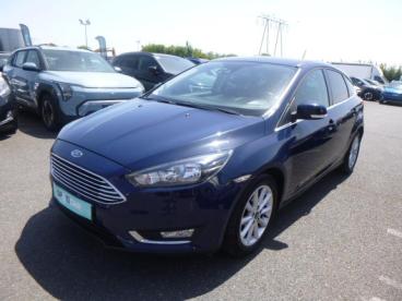 SPOTICAR Ford Focus 1.0 Ecoboost 125ch Stop&start Titanium Bva6 Occasion - Berline Essence Bleu Abysse - Sainte Genevieve Des Bois - 1203594913_1